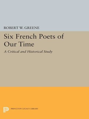cover image of Six French Poets of Our Time